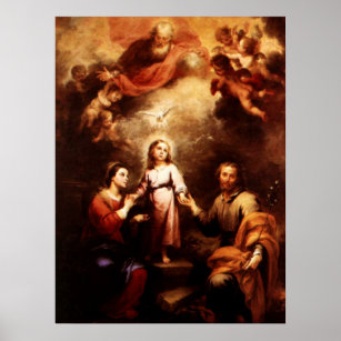 Zwei Dreifaltigkeiten - die Heilige Familie - Muri Poster