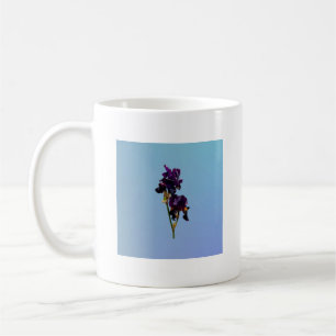 Zwei dunkle Lila Irische Kaffee-Tasse Kaffeetasse