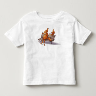 Zwei Eichhörnchen Kleinkind T-shirt