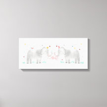 Zwei Elefanten und ein Affe