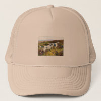 Zwei englische Setter in einem Feld - Arthur Wardl