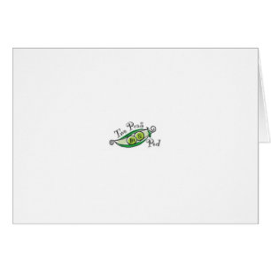 Zwei Erbsen in einer Hülse