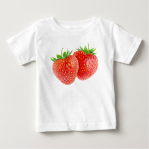 Zwei Erdbeeren Baby T-shirt