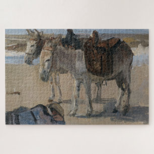 Zwei Esel (von Isaac Israels) Puzzle