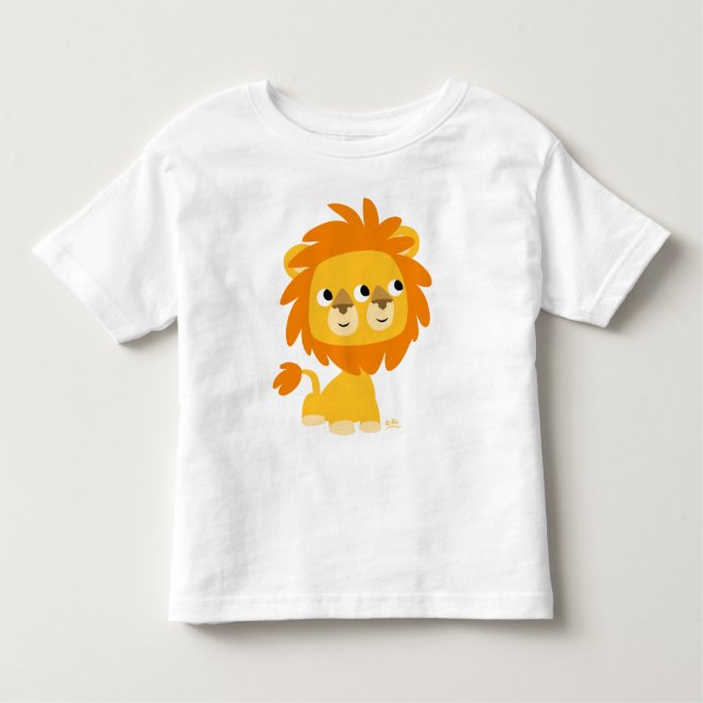 Zwei-Faced, der niedliche Löwe-T - Shirt (Vorderseite)