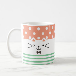 Zwei Faced Kitty Tasse
