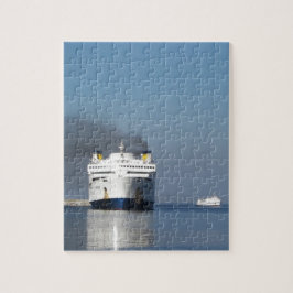 Zwei Fähren in Griechenland Puzzle