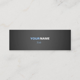 Zwei Farben Mini Visitenkarte