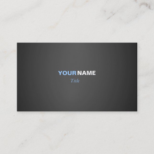 Zwei Farben Visitenkarte (Vorderseite)