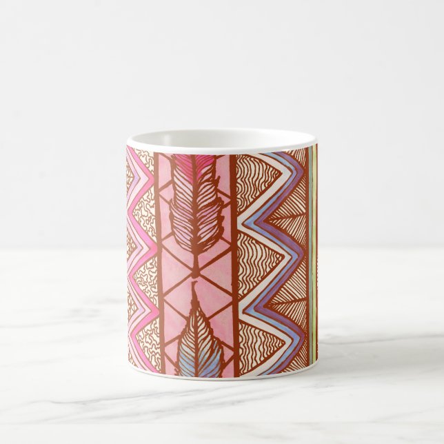Zwei Federn… Tasse (Mittel)
