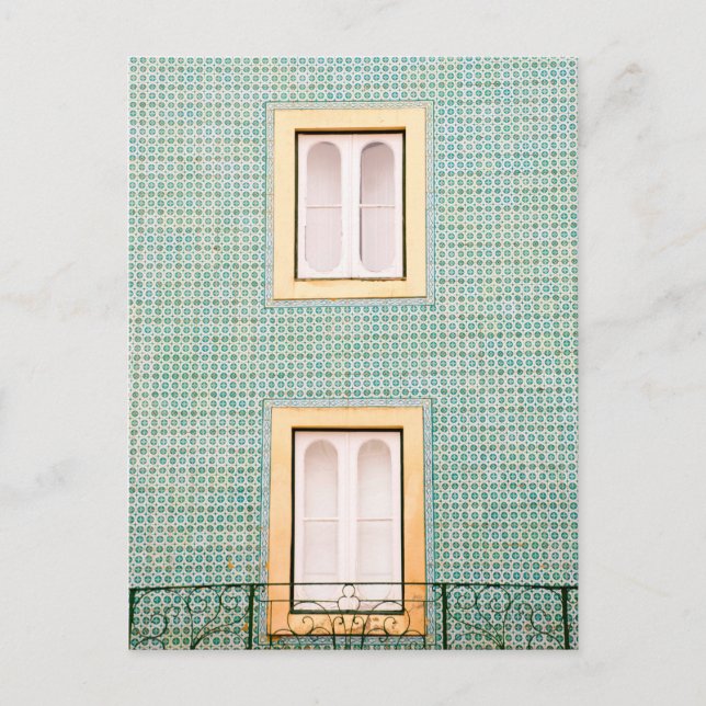 Zwei Fenster Postkarte (Vorderseite)