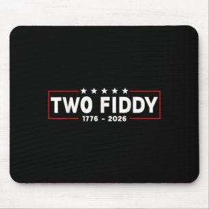 Zwei Fiddy Lustiges Meme 250 Jahre 1776-2026 Vinta Mousepad