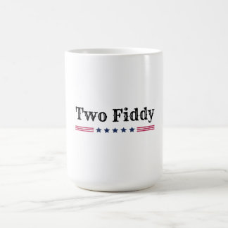 Zwei Fiddy USA Sestercentennial Kaffeetasse