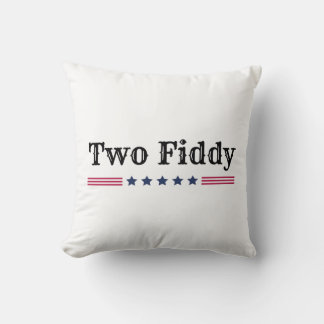 Zwei Fiddy USA Sestercentennial Kissen