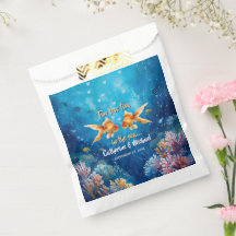 Zwei Fische weniger bei der Unterwasserhochzeit