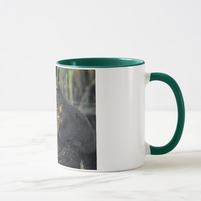 Zwei Fluss-Otter Tasse (Rechts)