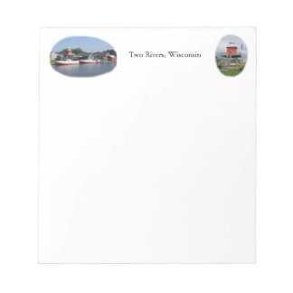 Zwei Flüsse, Wisconsin Notizblock