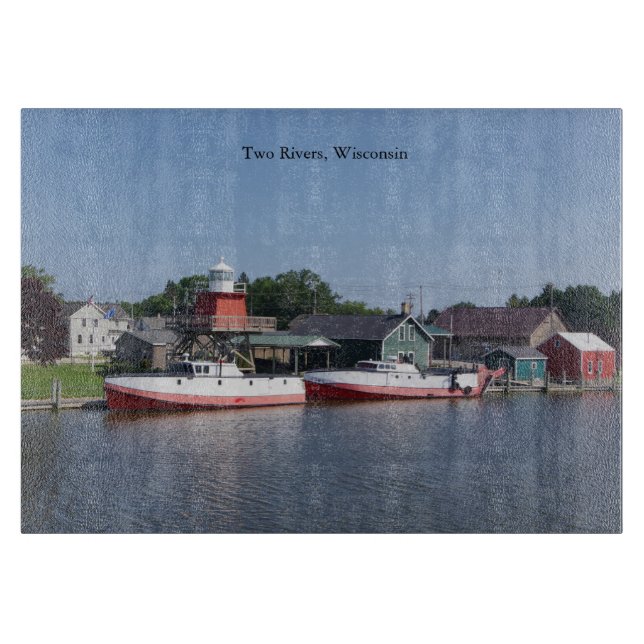 Zwei Flüsse, Wisconsin, Schneidebrett (Vorderseite)