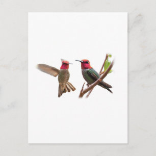 ZWEI FLYING JEWELS POSTKARTE