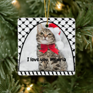 Zwei Foto individuell Text Keffiyeh Freies Palästi Keramikornament