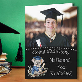 Zwei Foto Koala Abschlusskarte Karte