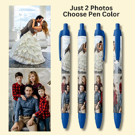 Zwei Fotos Kugelschreiber