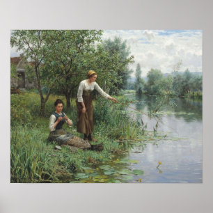 Zwei Frauen, die Plakat - Ritter Daniels Ridgway