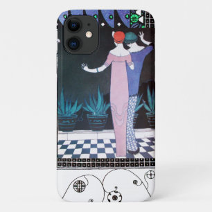 ZWEI FRAUEN IN DER NACHT Art Deco Schönheit Mode iPhone 11 Hülle