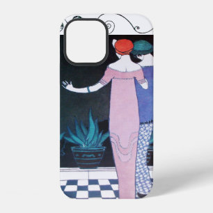 ZWEI FRAUEN IN DER NACHT Art Deco Schönheit Mode iPhone Hülle