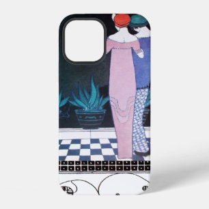 ZWEI FRAUEN IN DER NACHT Art Deco Schönheit Mode iPhone Hülle