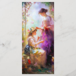 Zwei Freunde Lesezeichen Menükarte