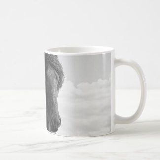 Zwei friesische Stallions. Tasse