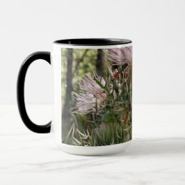 Zwei Frösche auf einem Milk Thistle Florida Natura Tasse