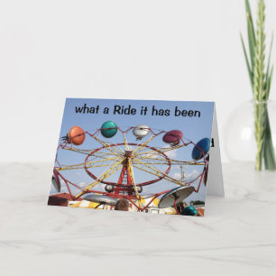 ZWEI GEBURTSTAGEN, WAS FÜR EINE REISE SIE AUCH WAR KARTE