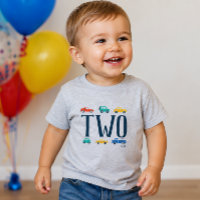 Zwei Geburtstags-Shirt für Verkehr