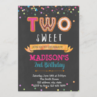 Zwei Geburtstagsfeierlichkeiten Einladung