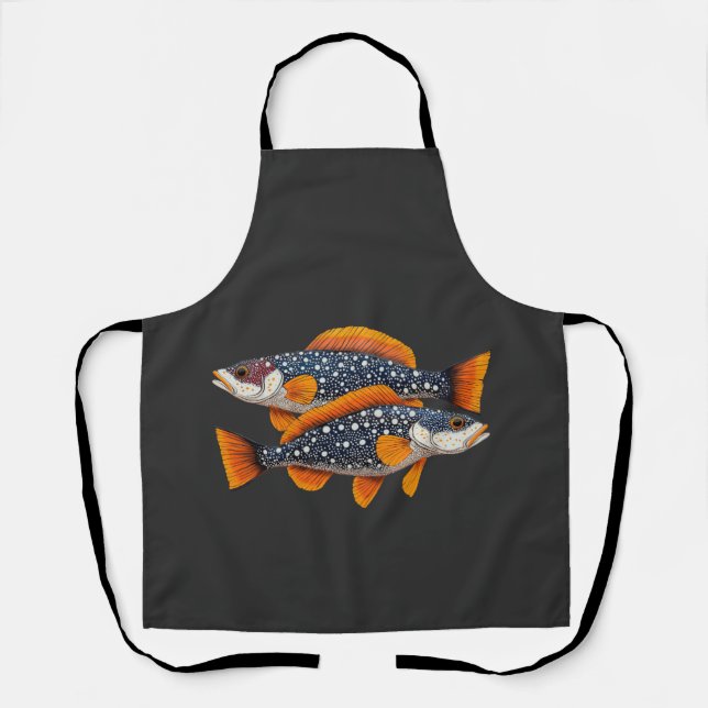 Zwei gefleckte Fische Schürze (Vorderseite)