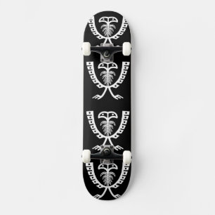 Zwei gehackter Weißadler Skateboard