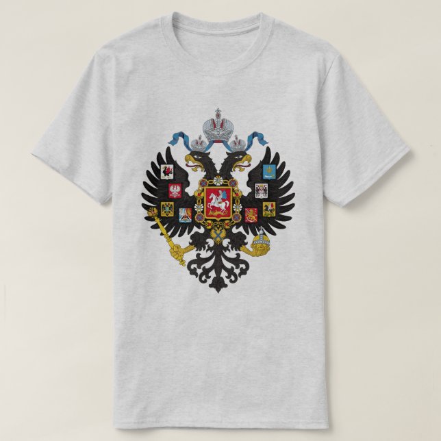 Zwei gehärtete Adler T-Shirt (Design vorne)