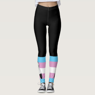 Zwei-Geist-Trans-Pride-Flagge Leggings