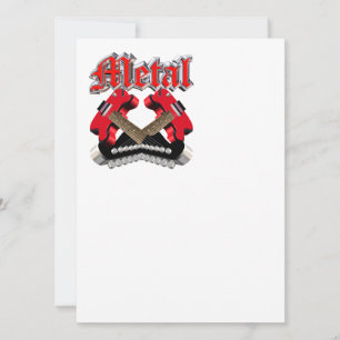 Zwei gekreuzte Gitarren