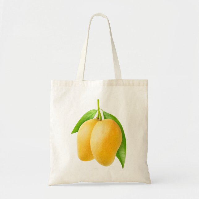 Zwei gelbe Mango-Früchte Tragetasche (Vorne)