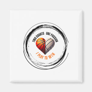 Zwei Gerichte Magnet