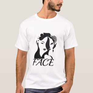 zwei Gesichter T-Shirt