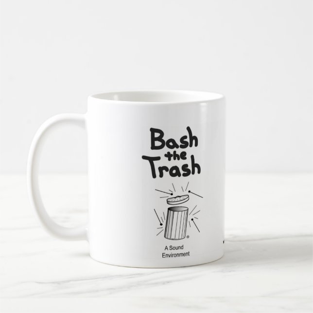 Zwei-gesichtige BTT Logo-Tasse Tasse (Links)