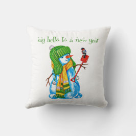 zwei Gesichtspiloten Kissen