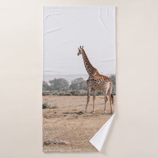 ZWEI GIRAFFEN BADEHANDTUCH (Badehandtuch)