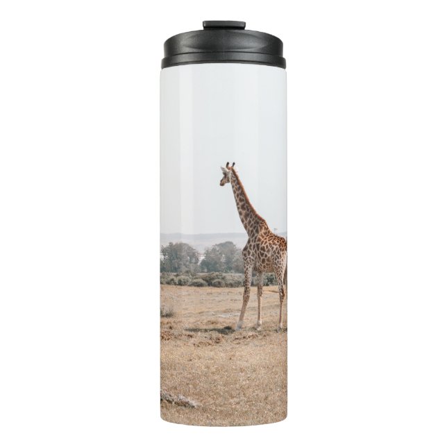 ZWEI GIRAFFES THERMOSBECHER (Vorderseite)