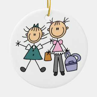 Zwei Girls Ornament