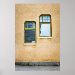 ZWEI GLASFENSTER POSTER